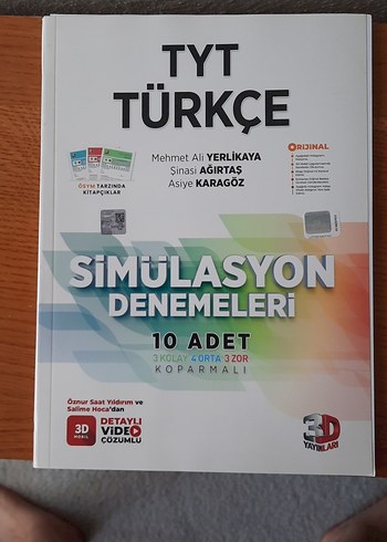 AYT ve TYT Sosyal Bilim, Türkçe Simülasyon Denemeleri