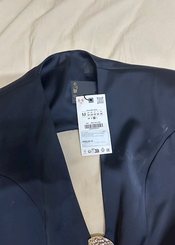 Dekolteli siyah zara elbise - Görsel 5