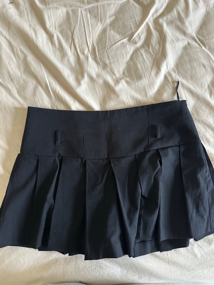 Siyah Pilili Mini Etek - Görsel 2