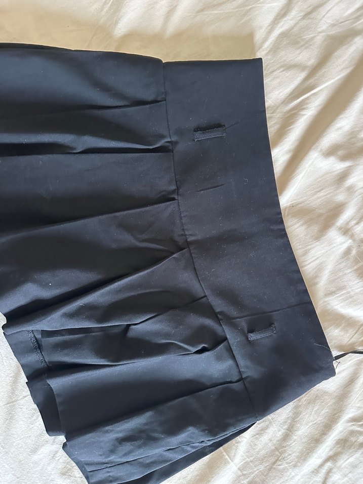 Siyah Pilili Mini Etek - Görsel 4