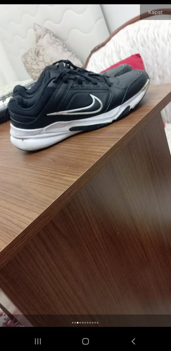 Nike Siyah Bağcıklı Erkek Spor Ayakkabı - Görsel 3