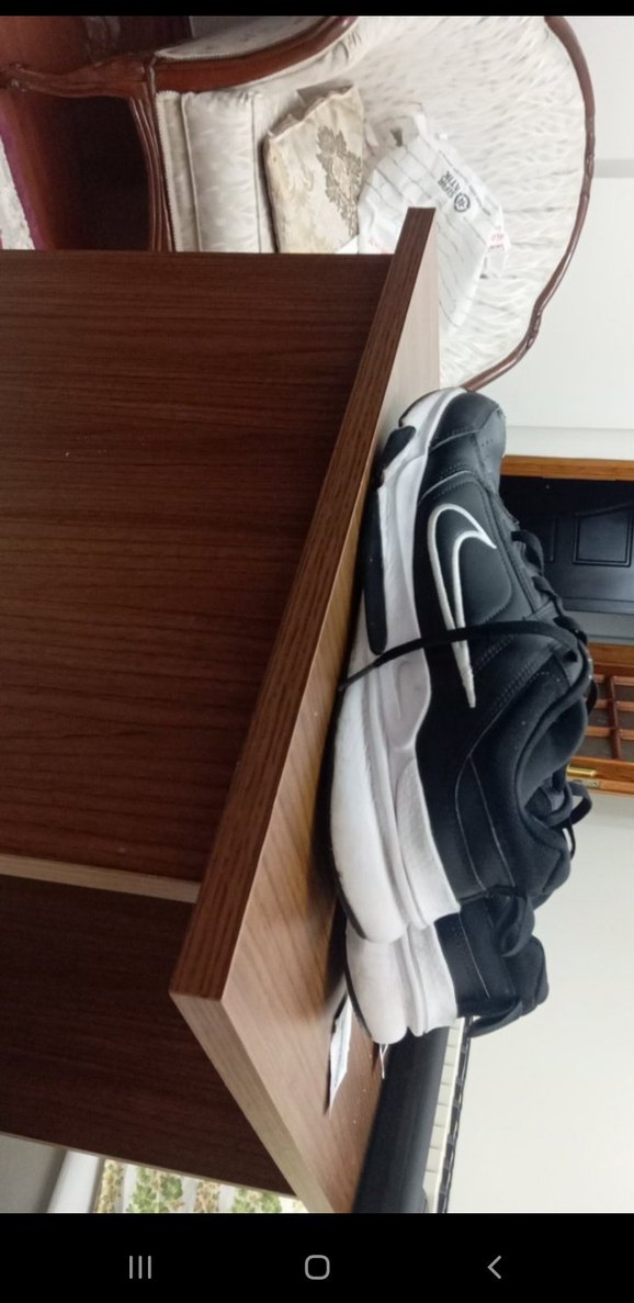 Nike Siyah Bağcıklı Erkek Spor Ayakkabı - Görsel 2