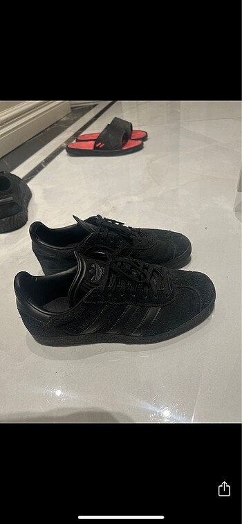 Adidas gazelle erkek siyah sneaker