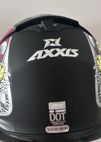 Axxis Eagle SV Joker Kapalı Kask - XL - Görsel 4