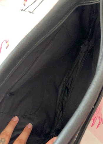 Unisex Vintage Pac-Man Desen Kol Çantası - Görsel 4