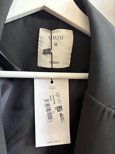 m Beden siyah Renk Crop siyah blazer