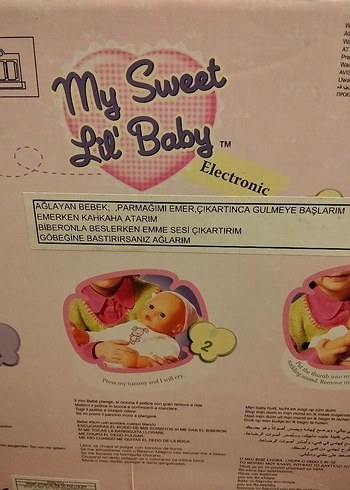 Diğer My Sweet Baby Elektronik Bebek Pembe