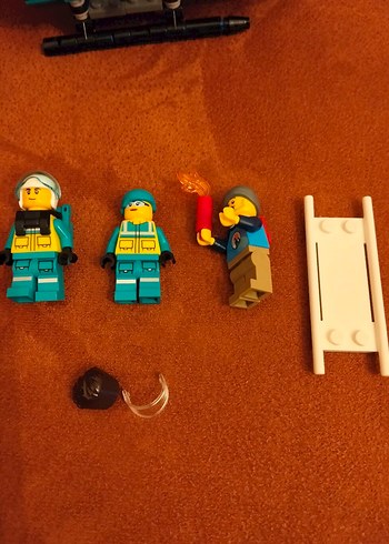 LEGO Sarı-Yeşil Helikopter Seti 60405 - Görsel 7