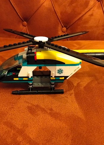 LEGO Sarı-Yeşil Helikopter Seti 60405 - Görsel 4