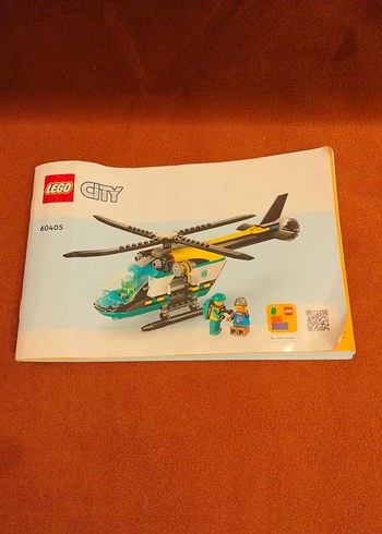 LEGO Sarı-Yeşil Helikopter Seti 60405 - Görsel 9