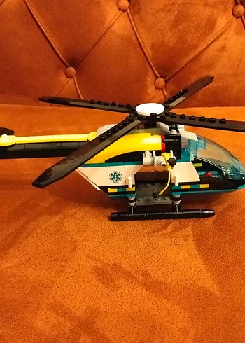 LEGO Sarı-Yeşil Helikopter Seti 60405 - Görsel 6