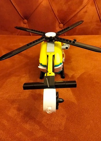 LEGO Sarı-Yeşil Helikopter Seti 60405 - Görsel 5