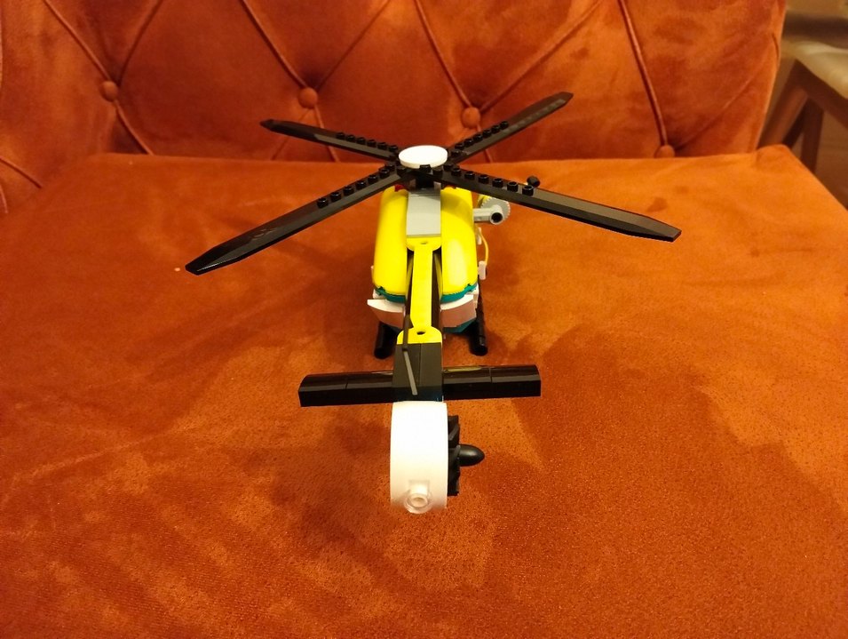 LEGO Sarı-Yeşil Helikopter Seti 60405 - Görsel 5