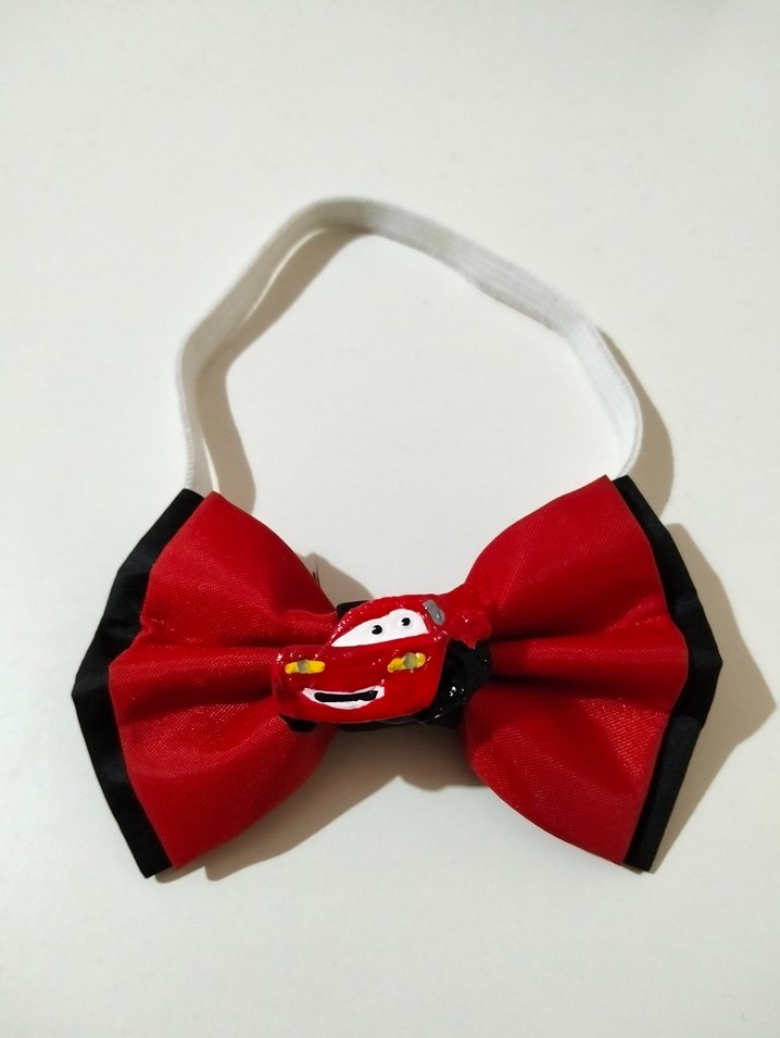 Kırmızı Siyah Şimşek McQueen Çocuk Askısı - Görsel 2