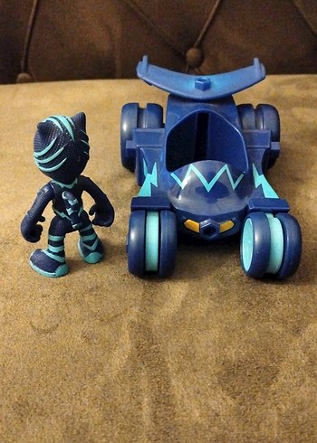 Pijamaskeli Kedi Çocuk ve Aracı - Görsel 6