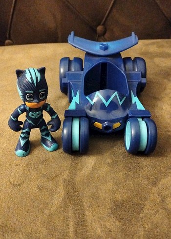 Pijamaskeli Kedi Çocuk ve Aracı - Görsel 5