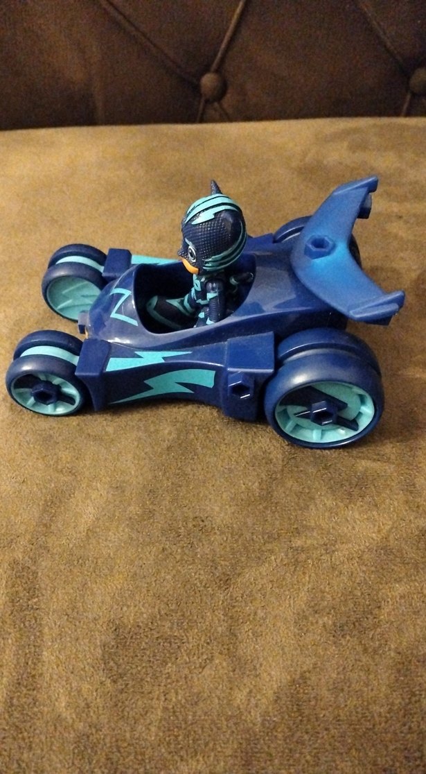 Pijamaskeli Kedi Çocuk ve Aracı - Görsel 4