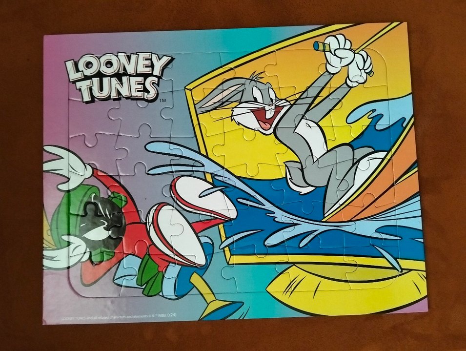 4'lü Looney Tunes Çocuk Puzzle - Görsel 4