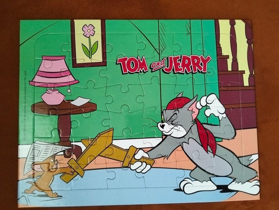 4'lü Looney Tunes Çocuk Puzzle - Görsel 2