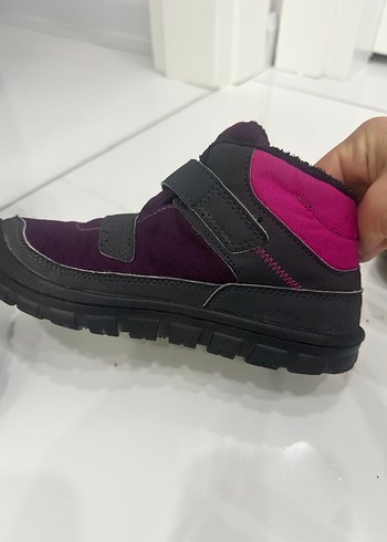 Kız Çocuk Siyah mor Bot - Görsel 4