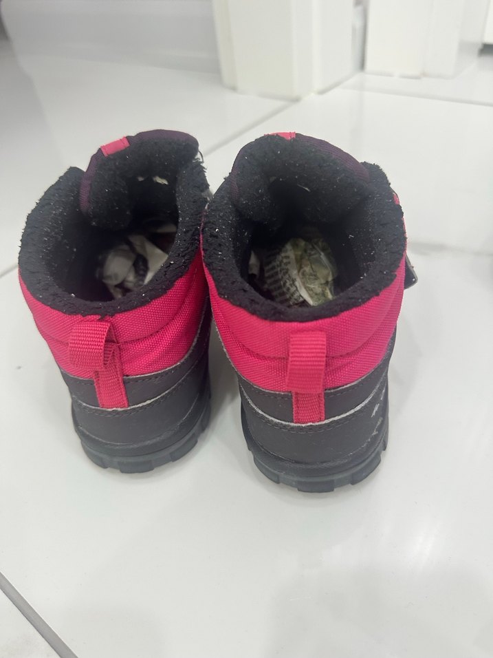 Kız Çocuk Siyah mor Bot - Görsel 5