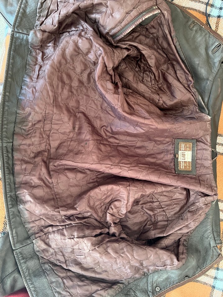 Orjinal loft deri ceket - Görsel 5