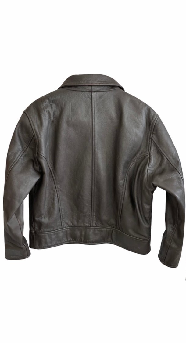 Orjinal loft deri ceket - Görsel 2