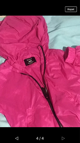 s Beden Bershka Yağmurluk