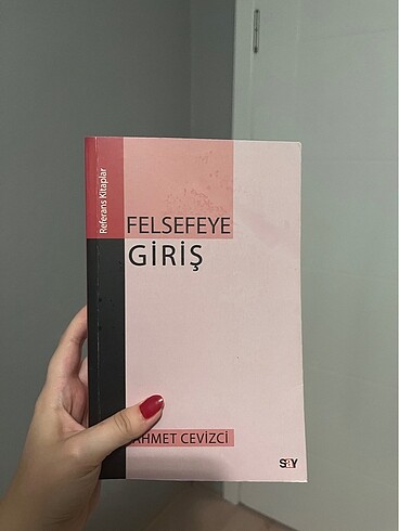 Ahmet Cevizci Felsefeye Giriş
