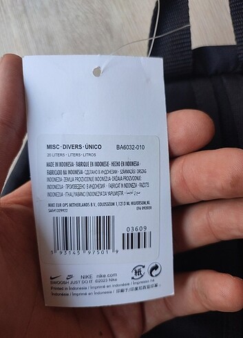 Nike Nike gündelik ve okul çantası