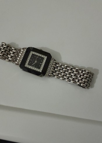 Beden Zincir Detaylı Gri Kadın Kol Saati