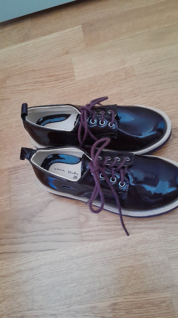 Bordo Bağcıklı Erkek Çocuk Özel Ayakkabı - Görsel 4