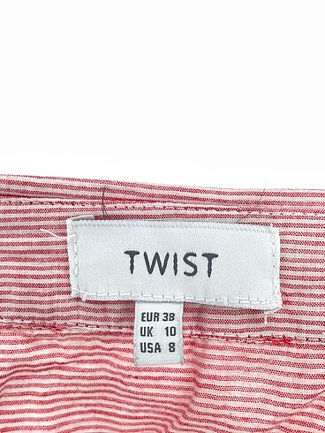38 Beden kırmızı Renk Twist Gömlek %70 İndirimli.