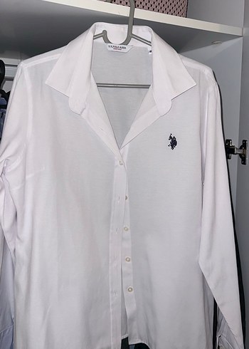 Kadın Beyaz Pamuklu Gömlek - Görsel 2