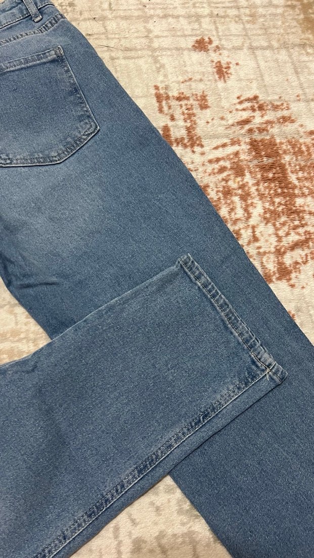 Kadın Açık Mavi Jean - Görsel 4