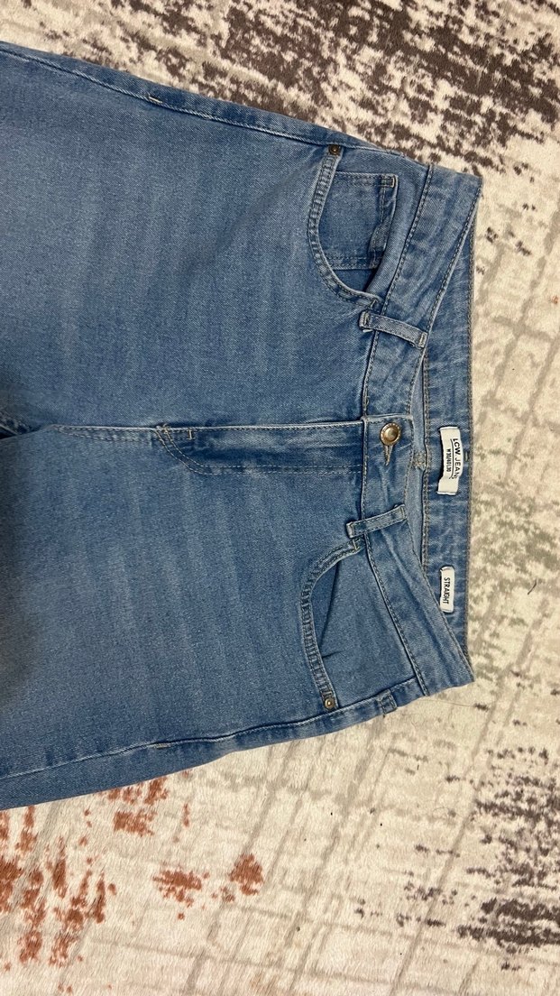 Kadın Açık Mavi Jean - Görsel 3