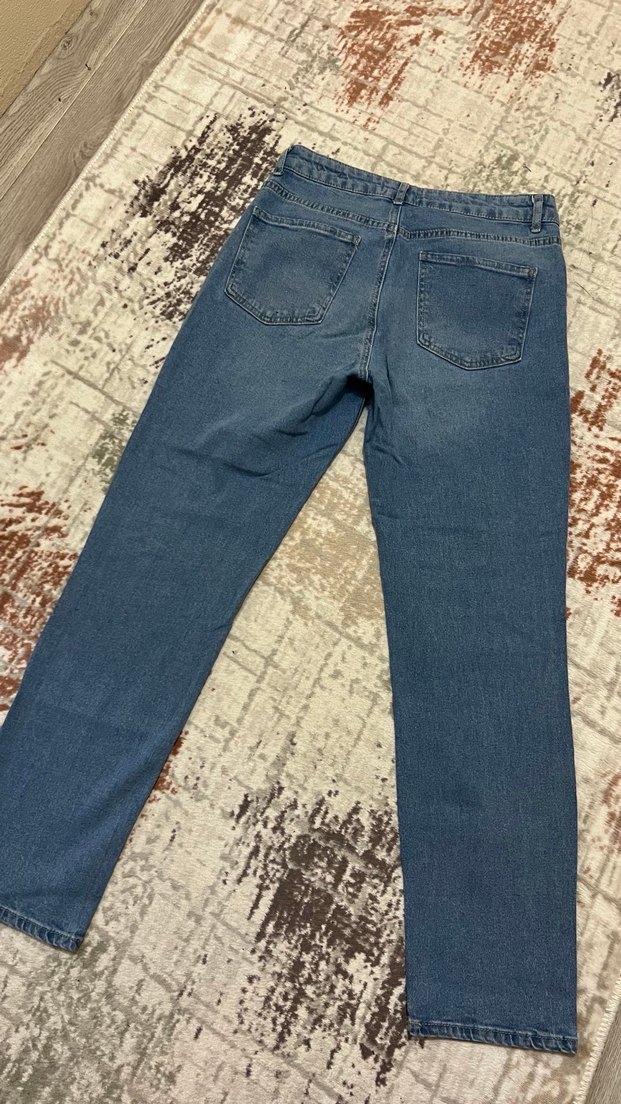 Kadın Açık Mavi Jean - Görsel 5