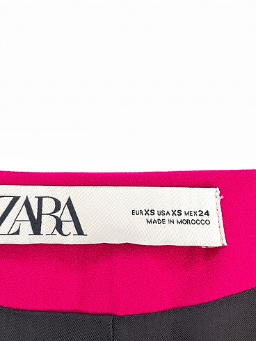 xs Beden pembe Renk Zara Yelek %70 İndirimli.