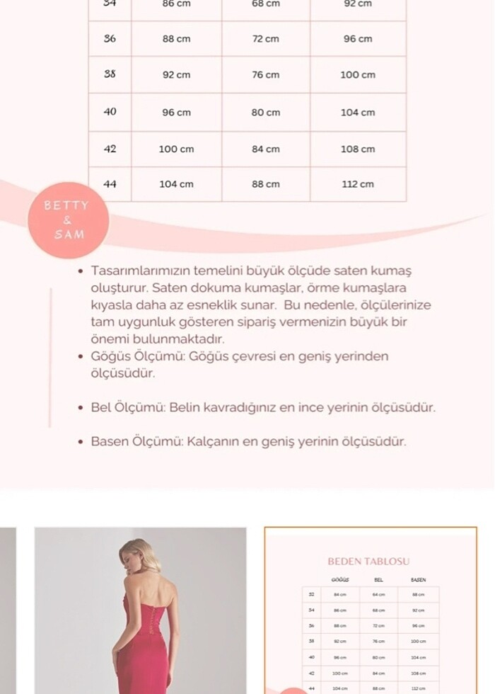 Kırmızı korse ve etek - Görsel 5