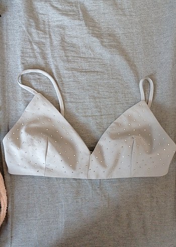 Nakışlı Gri bralet