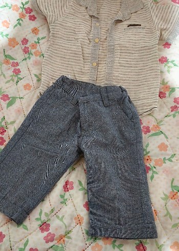 Erkek Çocuk Kısa Kollu Pamuklu Kareli Gömlek - Görsel 8