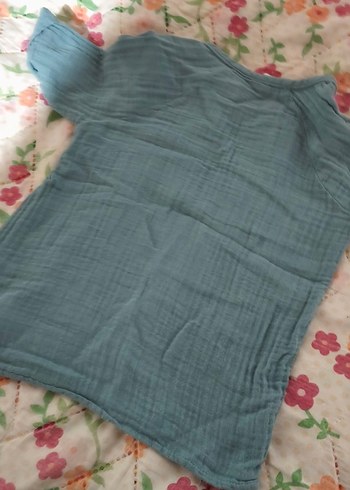 Erkek Çocuk Kısa Kollu Pamuklu Kareli Gömlek - Görsel 13