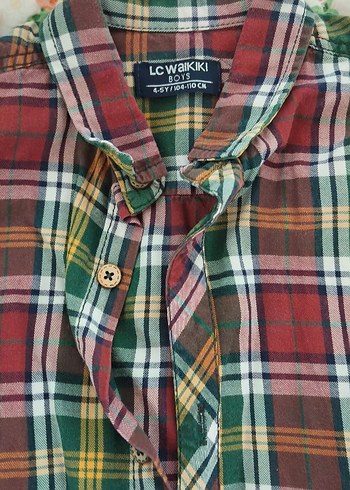 Beyaz Nakışlı Kısa Kollu Erkek Gömlek - Görsel 14