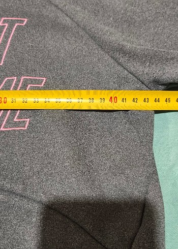 Kız Çocuk Gri Baskılı Sweatshirt - Görsel 5