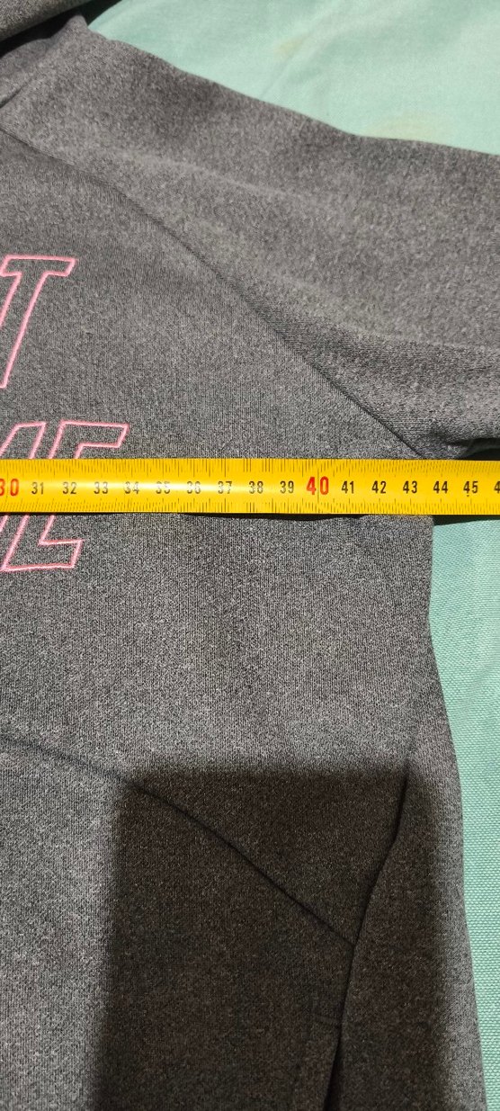 Kız Çocuk Gri Baskılı Sweatshirt - Görsel 5