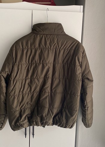 LC Waikiki Haki renk şişme mont