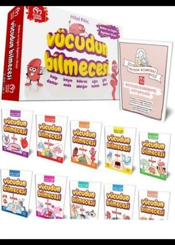 Vücudun Bilmecesi Çocuk Kitap Seti - Görsel 3