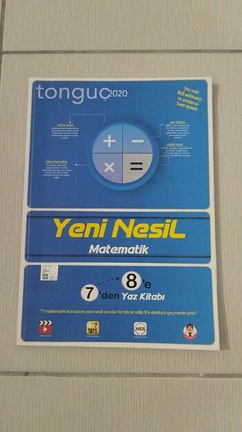 TONGUÇ 2020 MATEMATİK 7 DEN 8 E