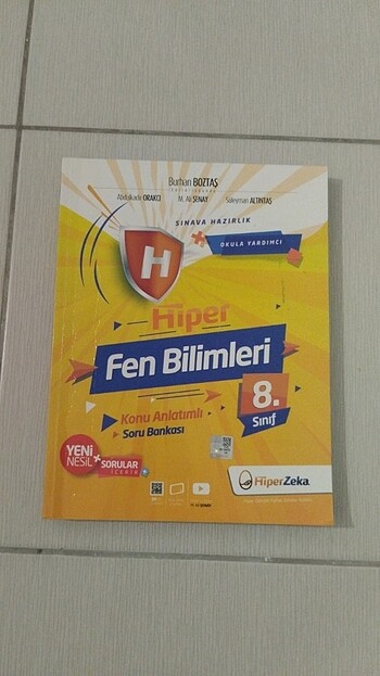 HİPER ZEKA 8.SINIF FEN BİLİMLERİ SORU BANKASI 