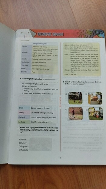 Beden Renk ÖFC YAYINCILIK DYNAMIC ENGLISH TEST BOOK 8
